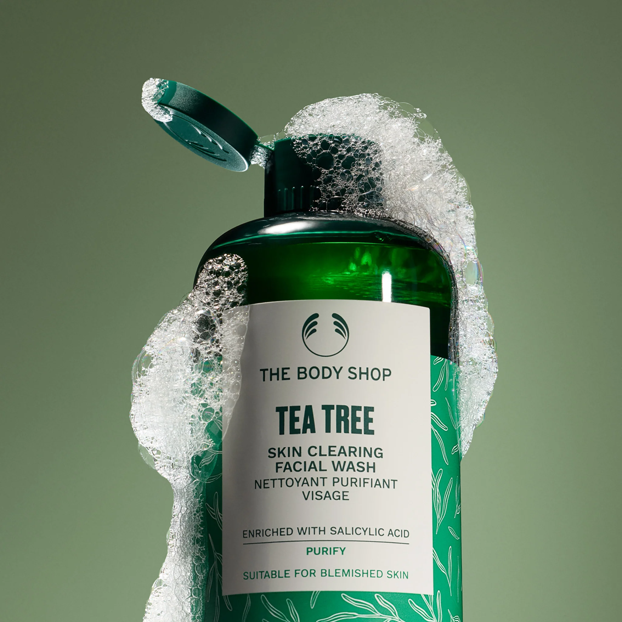 The Body Shop Tea Tree Skin Clearing Facial Wash  |250ml