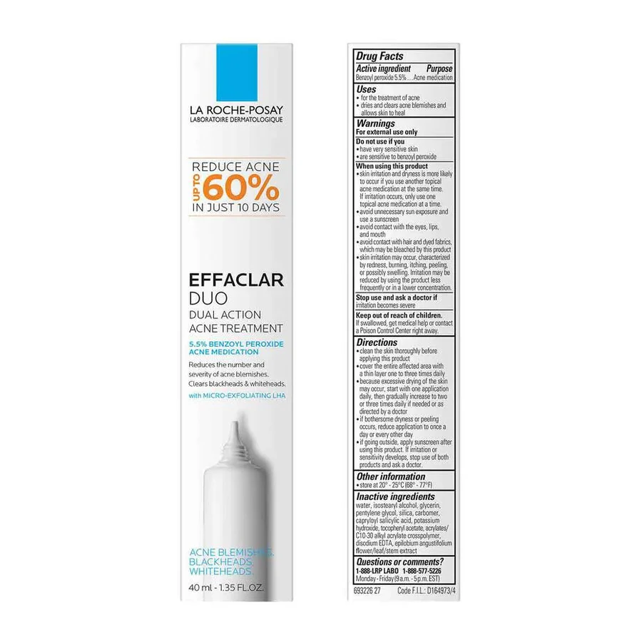 La Roche-Posay Effaclar Duo+ (Spot/Acne Treatment)  |40ml
