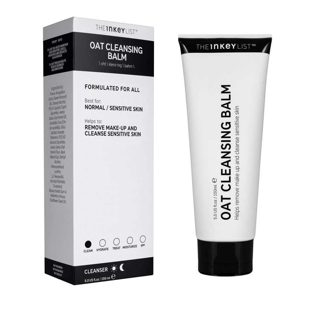 The Inkey List Oat Cleansing Balm  |150ml