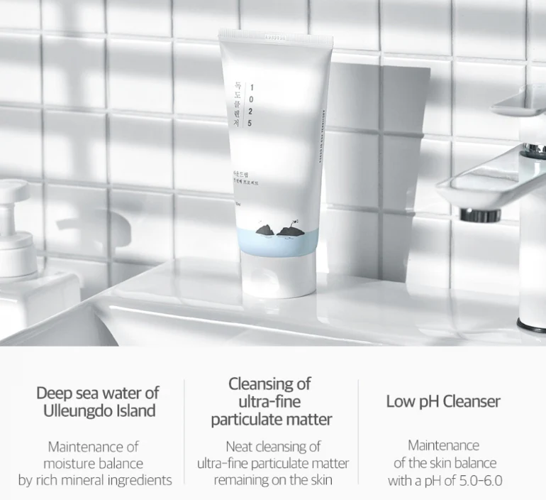 Round Lab 1025 Dokdo Cleanser  |150ml