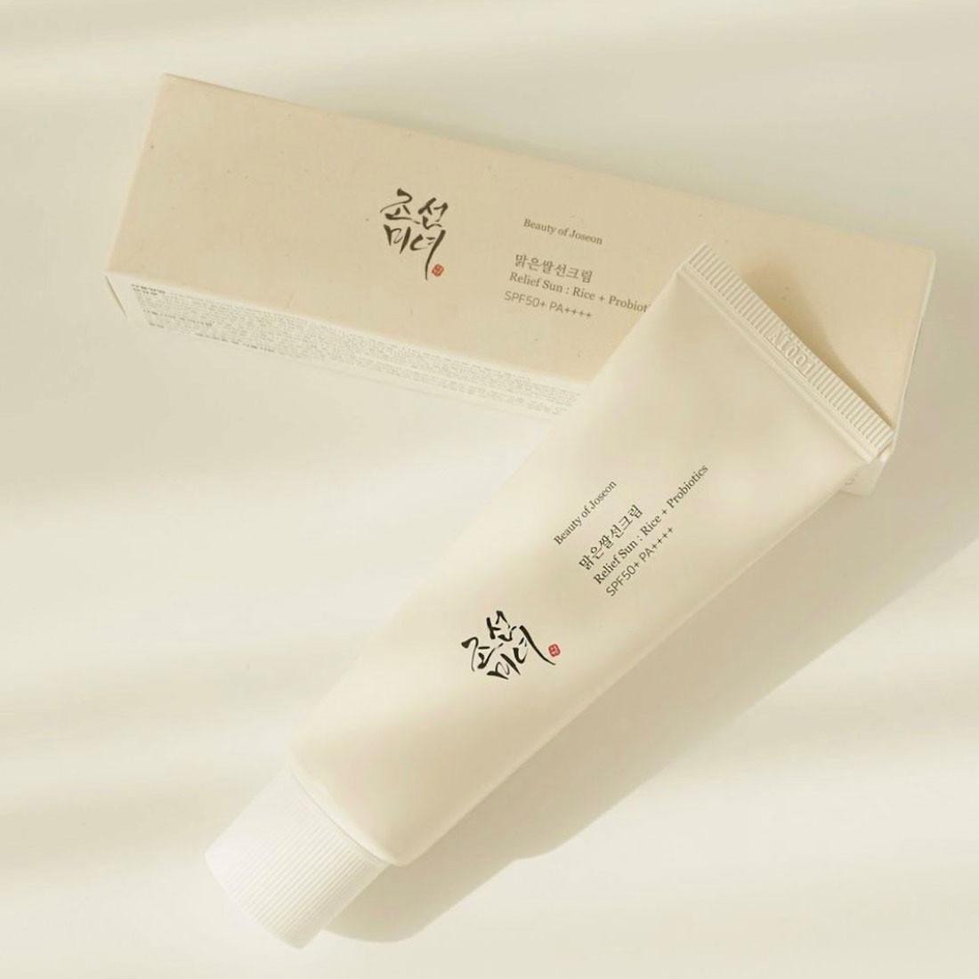 Beauty of Joseon Relief Sun: Rice + Probiotics Sunscreen (SPF50+ PA++++)  |50ml