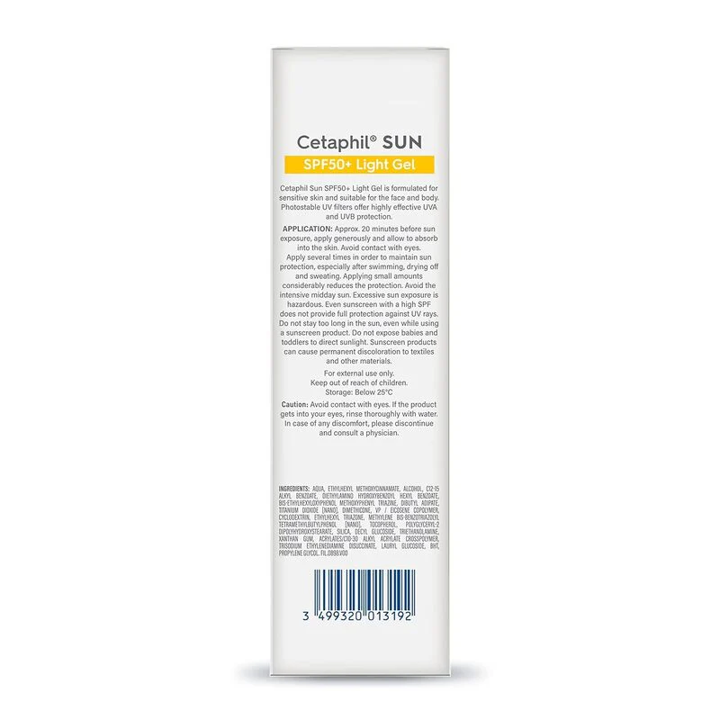 Cetaphil Sun SPF 50+ Sunscreen  |50ml
