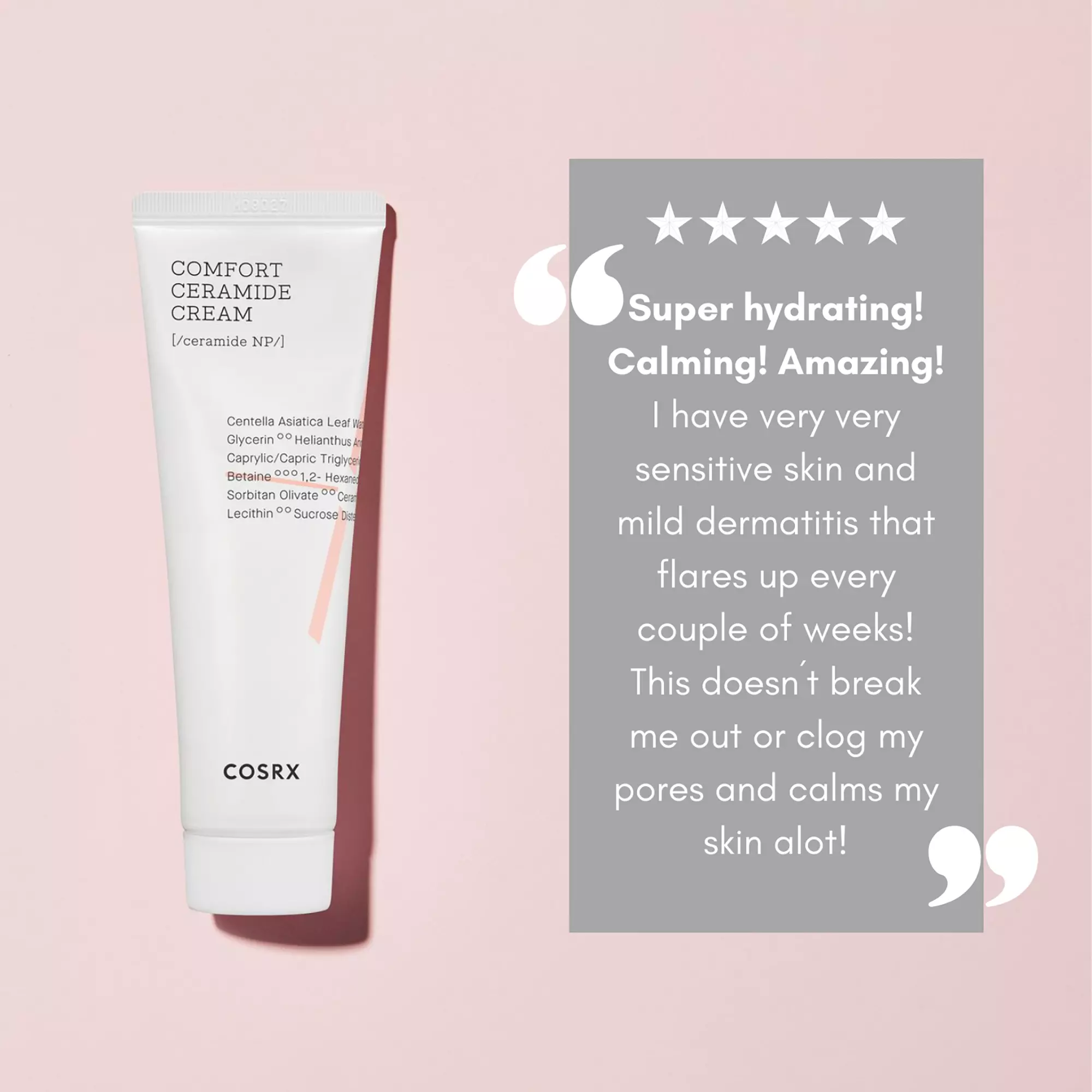 COSRX Balancium Comfort Ceramide Cream  |80g