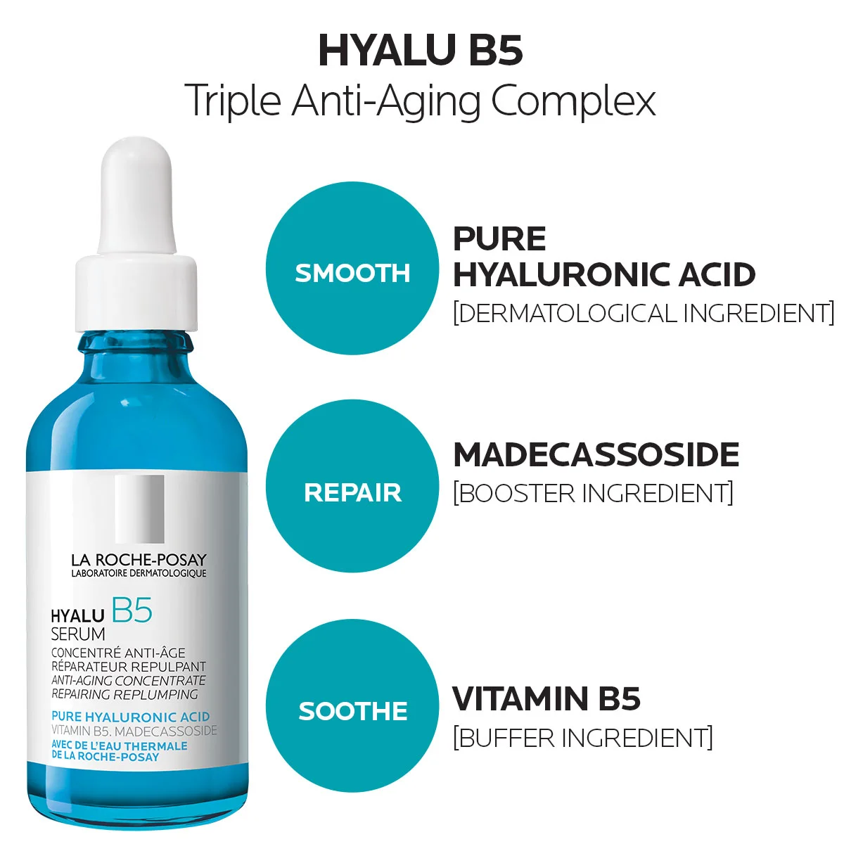 La Roche-Posay Hyalu B5 Pure Hyaluronic Acid Serum