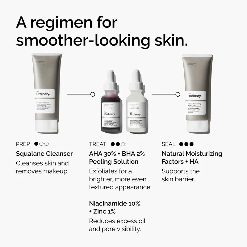 The Ordinary AHA 30% + BHA 2% Peeling Solution  |30ml